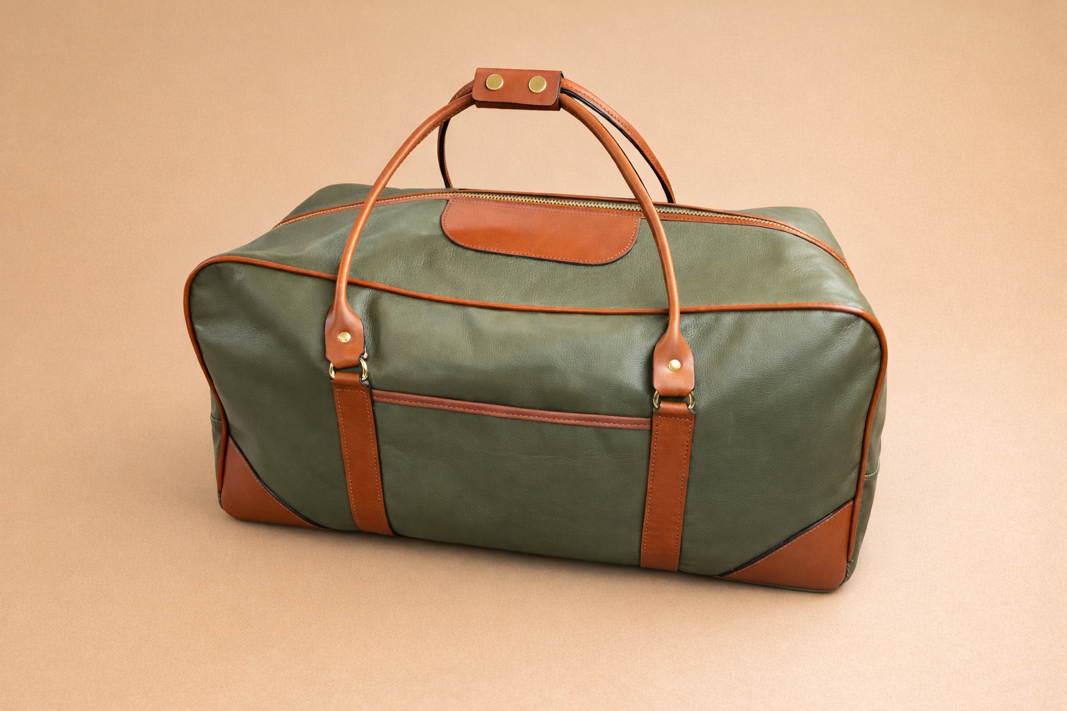 Leather Traditional Duffle