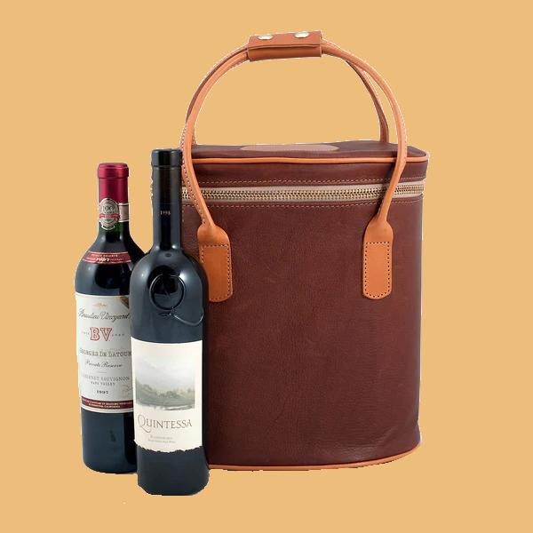 Double Wine Tote “Leather”
