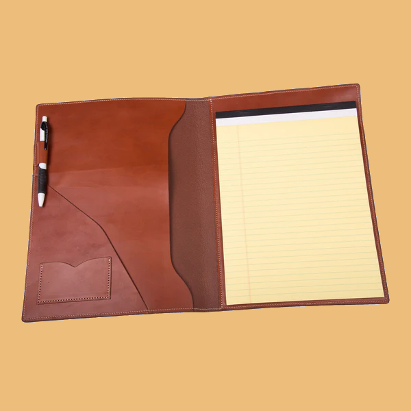 Leather Padfolio  Large