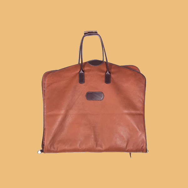Luggage Leather Suit Bag