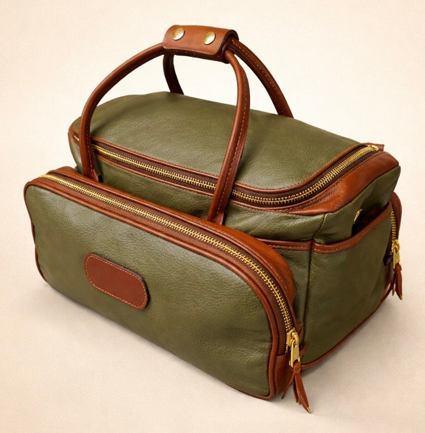 Luggage Safari Bag - All Leather