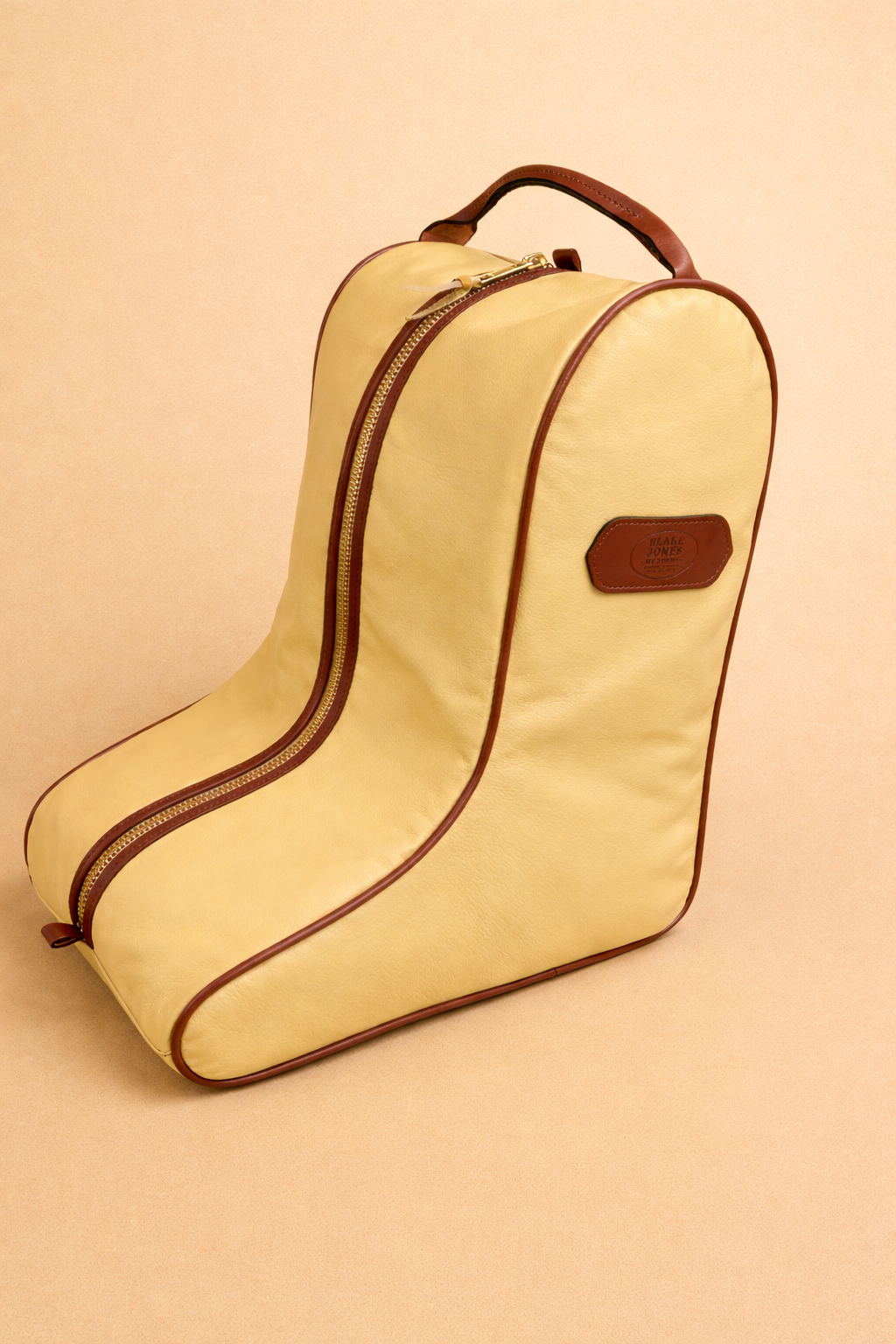 leather boot bag soft leather 