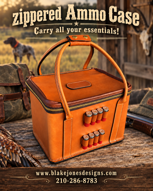 Ammo  Case Zippered Top