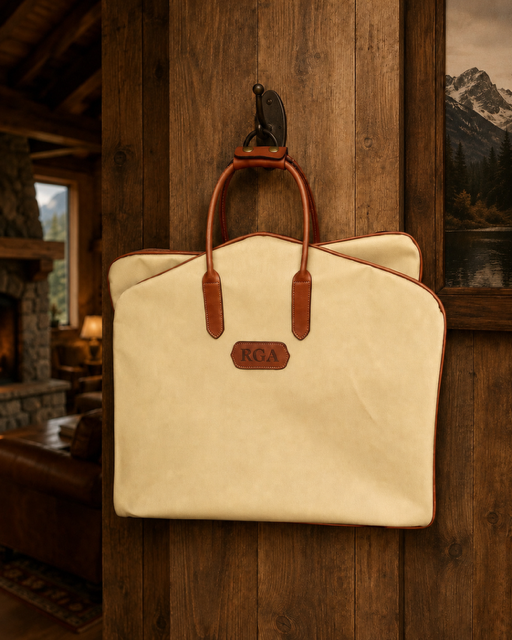 Leather Suit Bag
