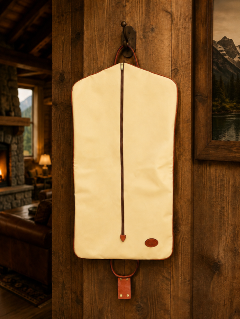 Leather Suit Bag
