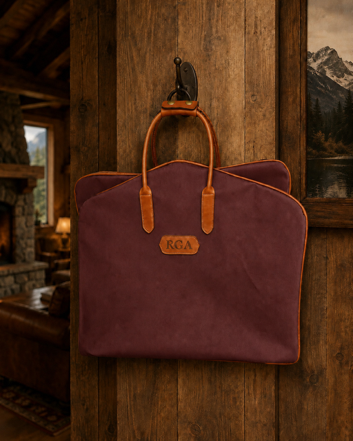 Leather Suit Bag