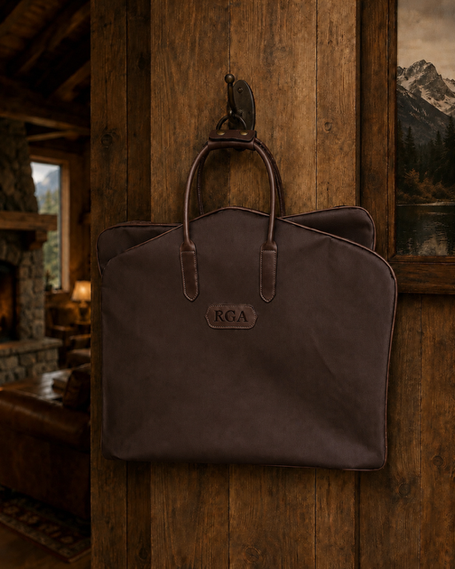 Leather Suit Bag