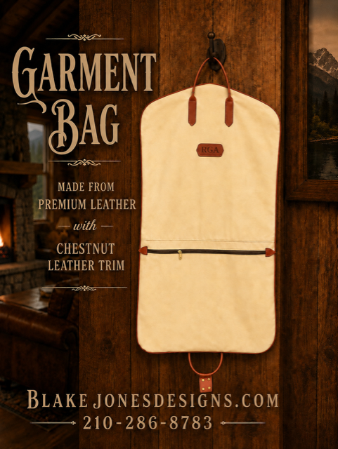 Leather Suit Bag