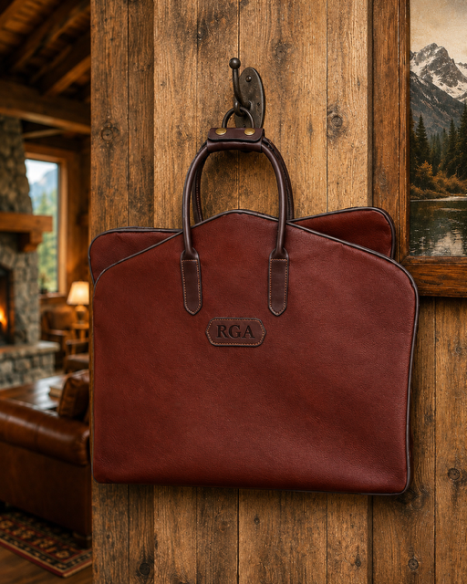 Leather Suit Bag