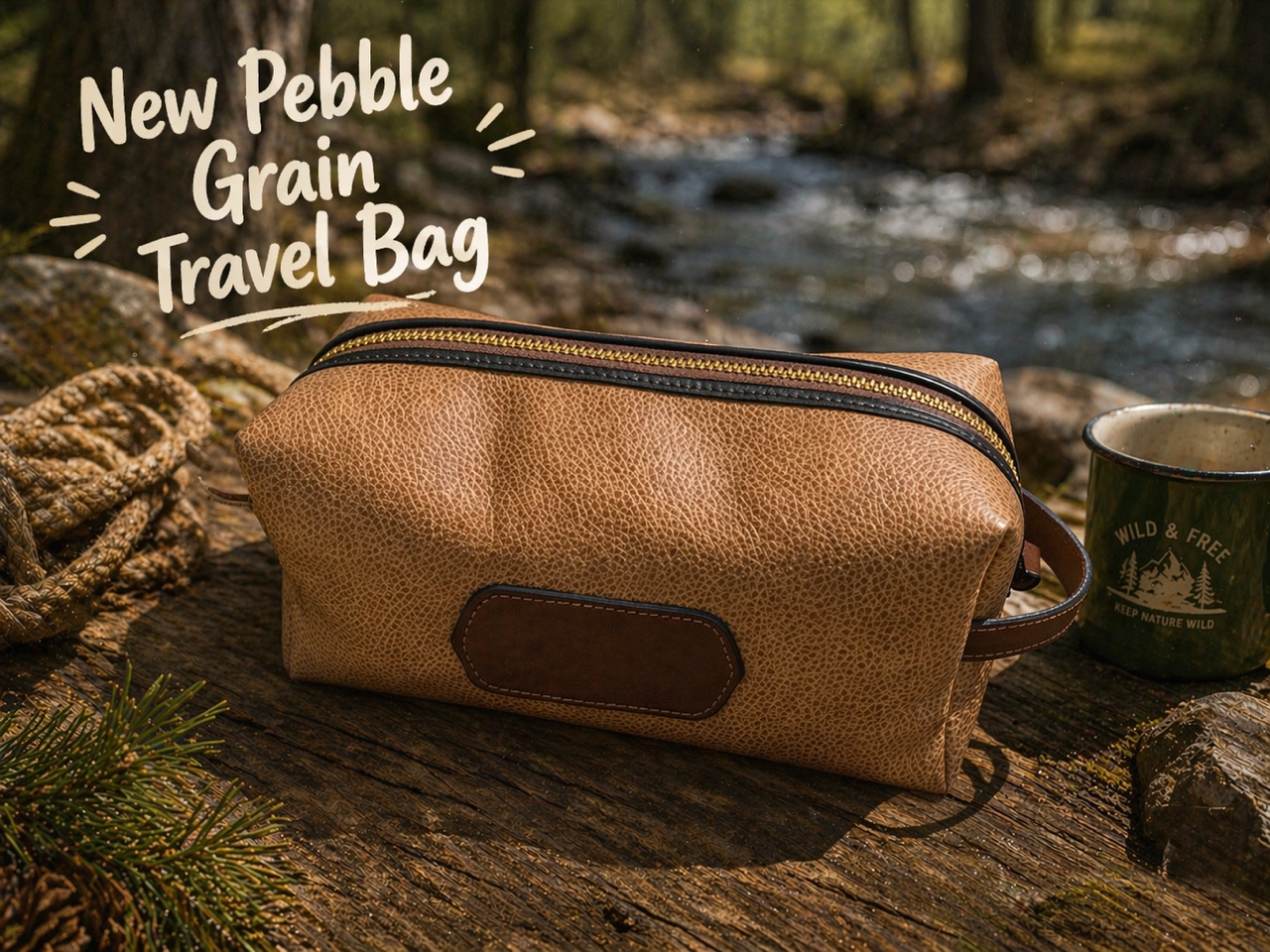 Pebble Grain Travel Bag