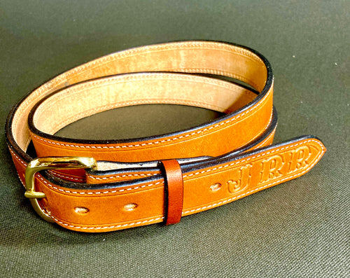 All Leather Belt - Blake Jones