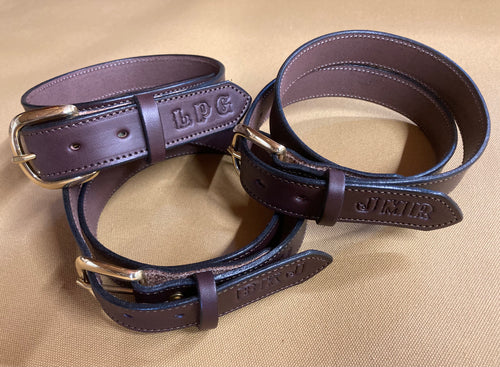 All Leather Belt - Blake Jones