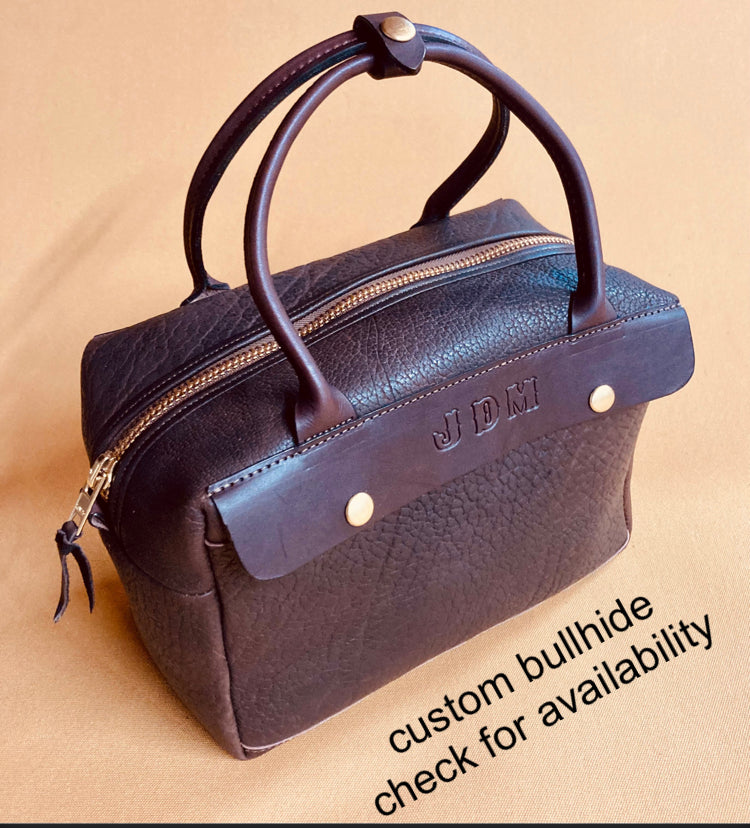 Leather Field Bag  carry all ammo case ammo bag shooting bag possibles bag shotgun sporting clays 