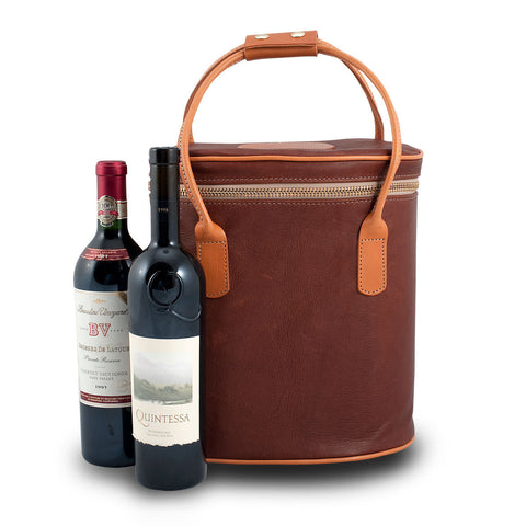 Double Wine Tote “Leather”